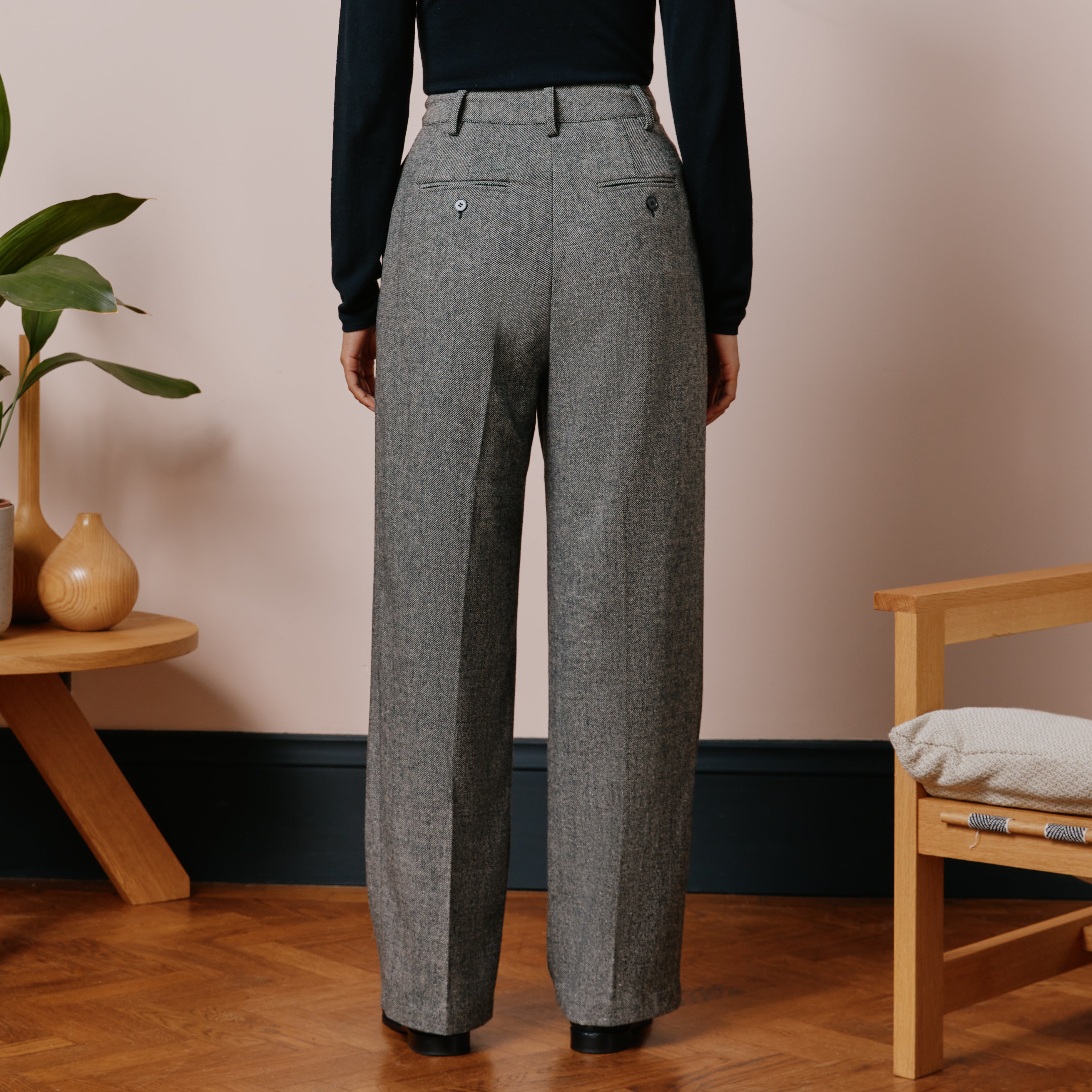 Acne Studios Tailored Wool-Blend Wrap Trousers | Liberty