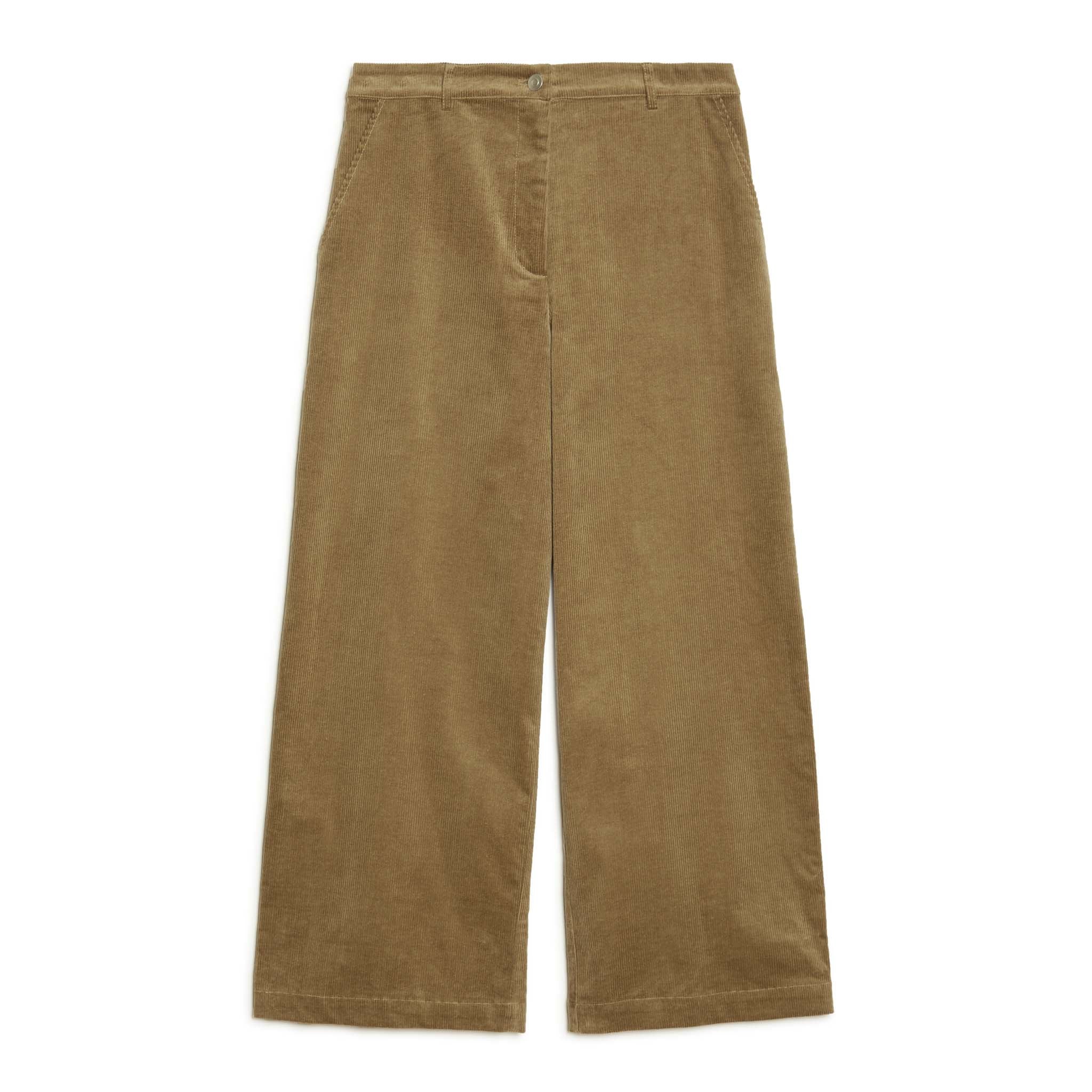 Cord wide hot sale leg pants