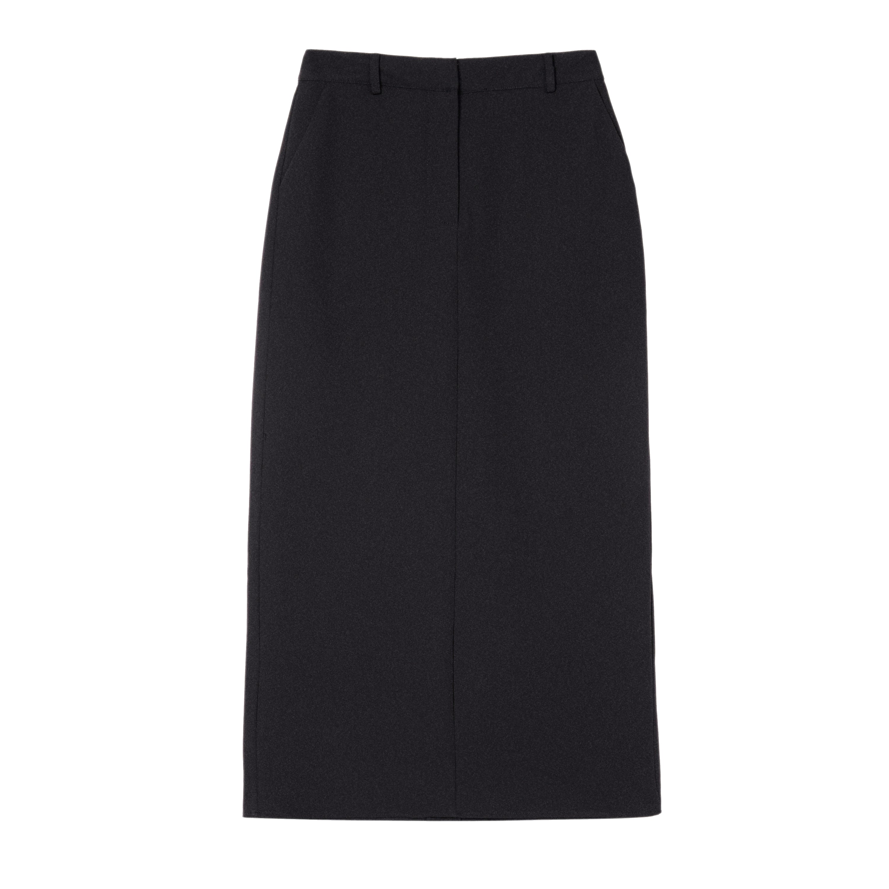 Long black hotsell maxi pencil skirt