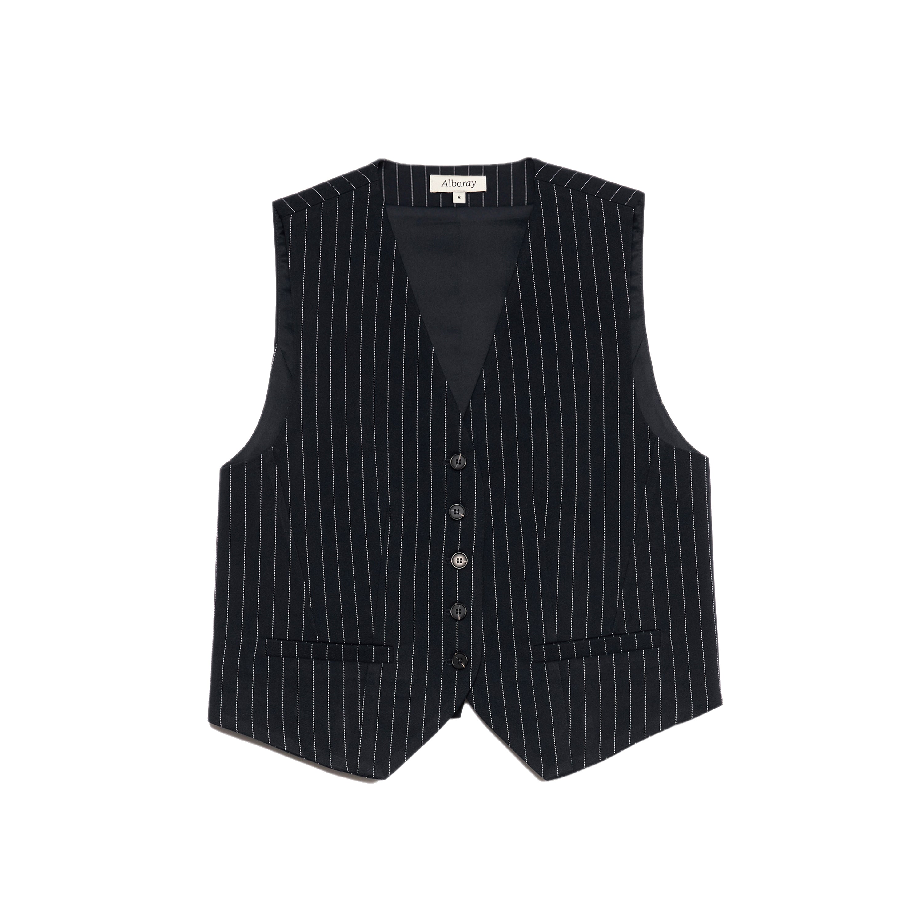 Pinstripe waistcoat on sale