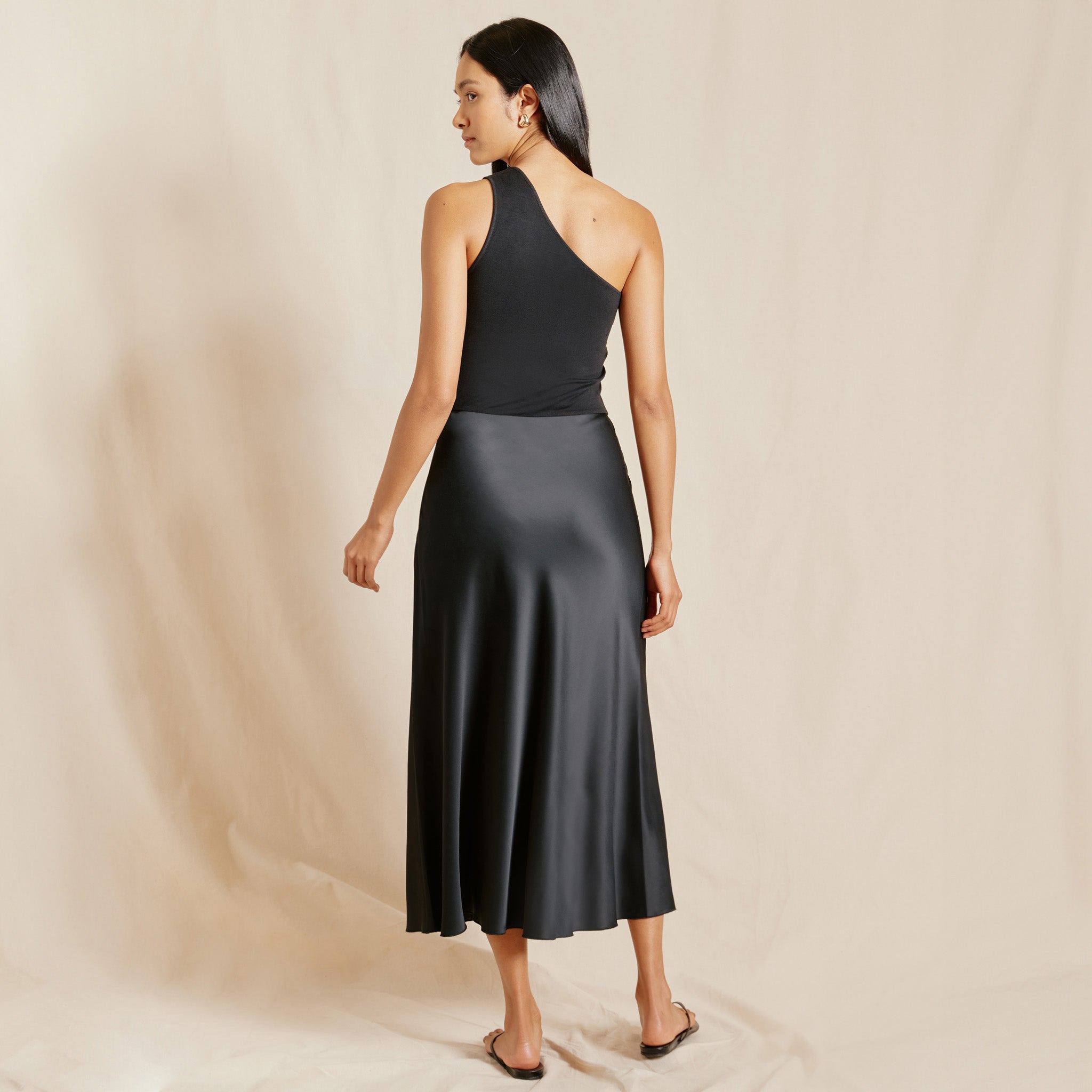 One shoulder jersey dress clearance