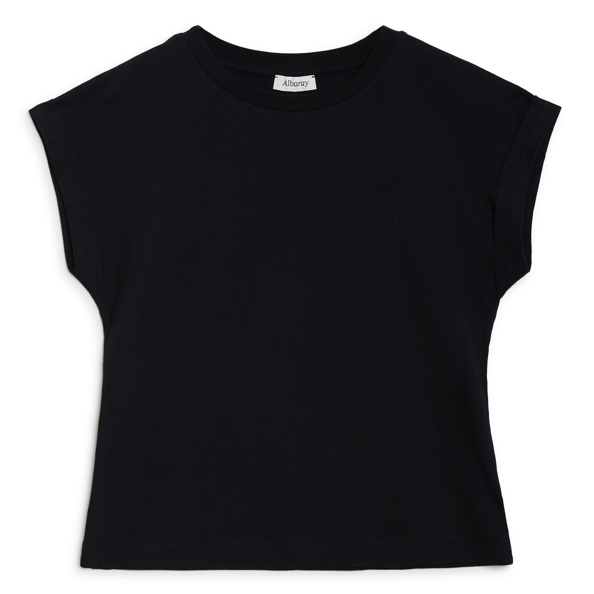 Black Roll Back T Shirt