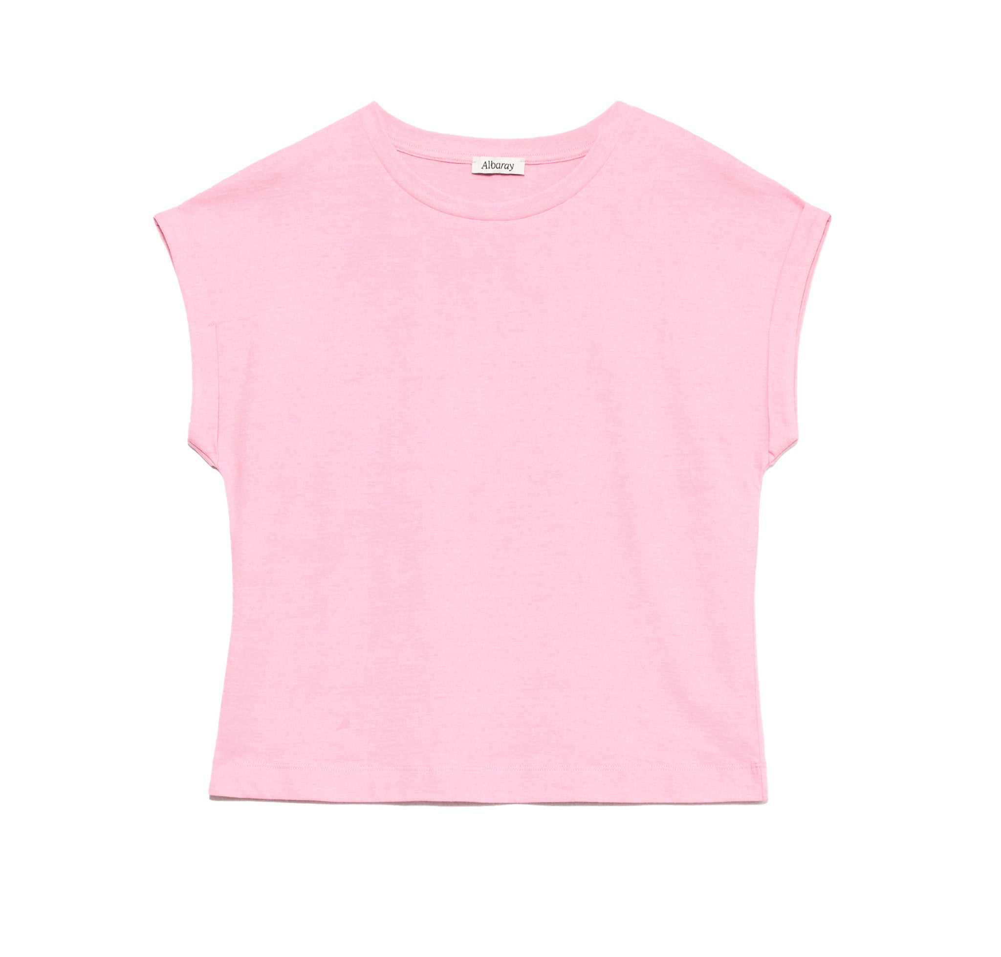 Pink Roll Back T Shirt