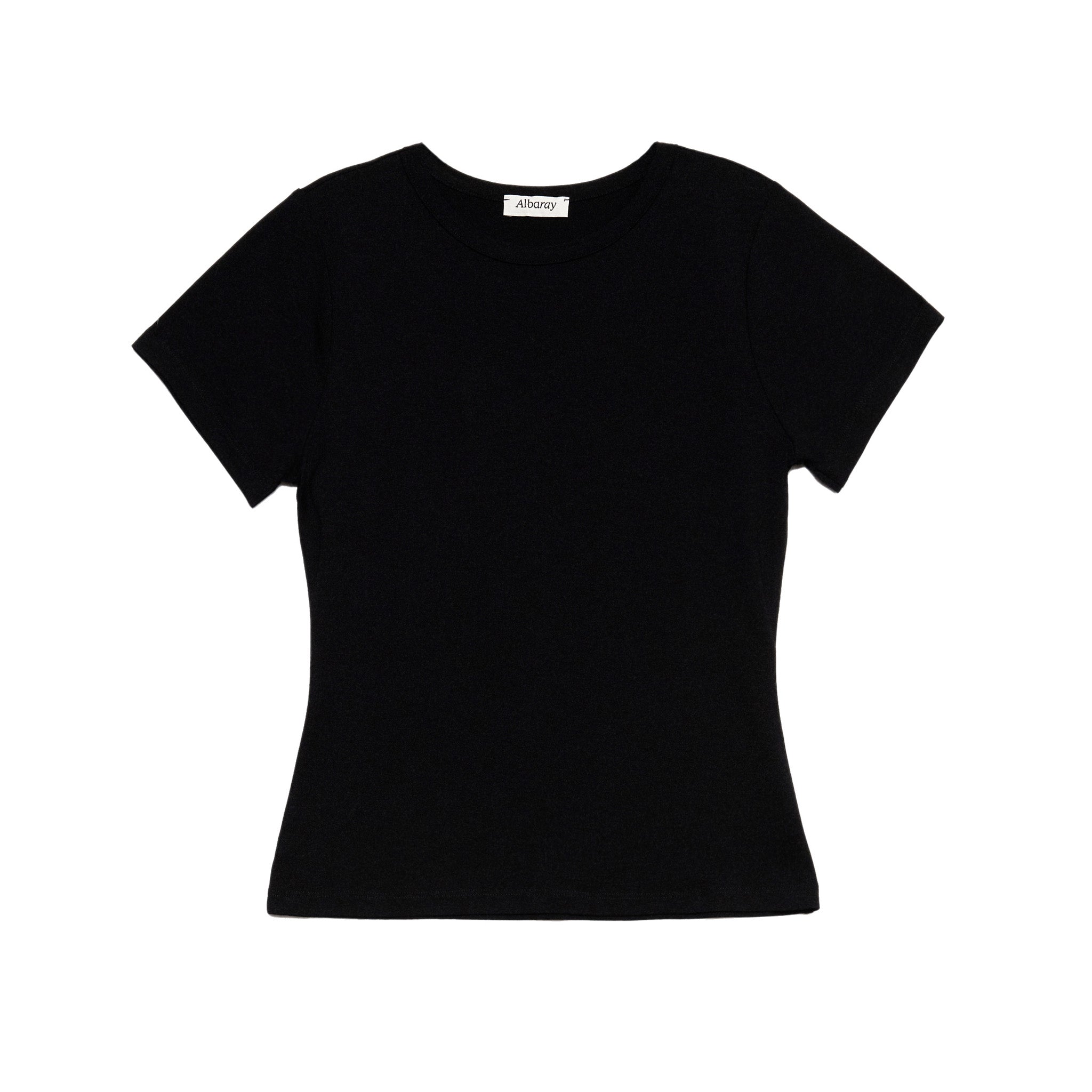 Black Fitted T Shirt