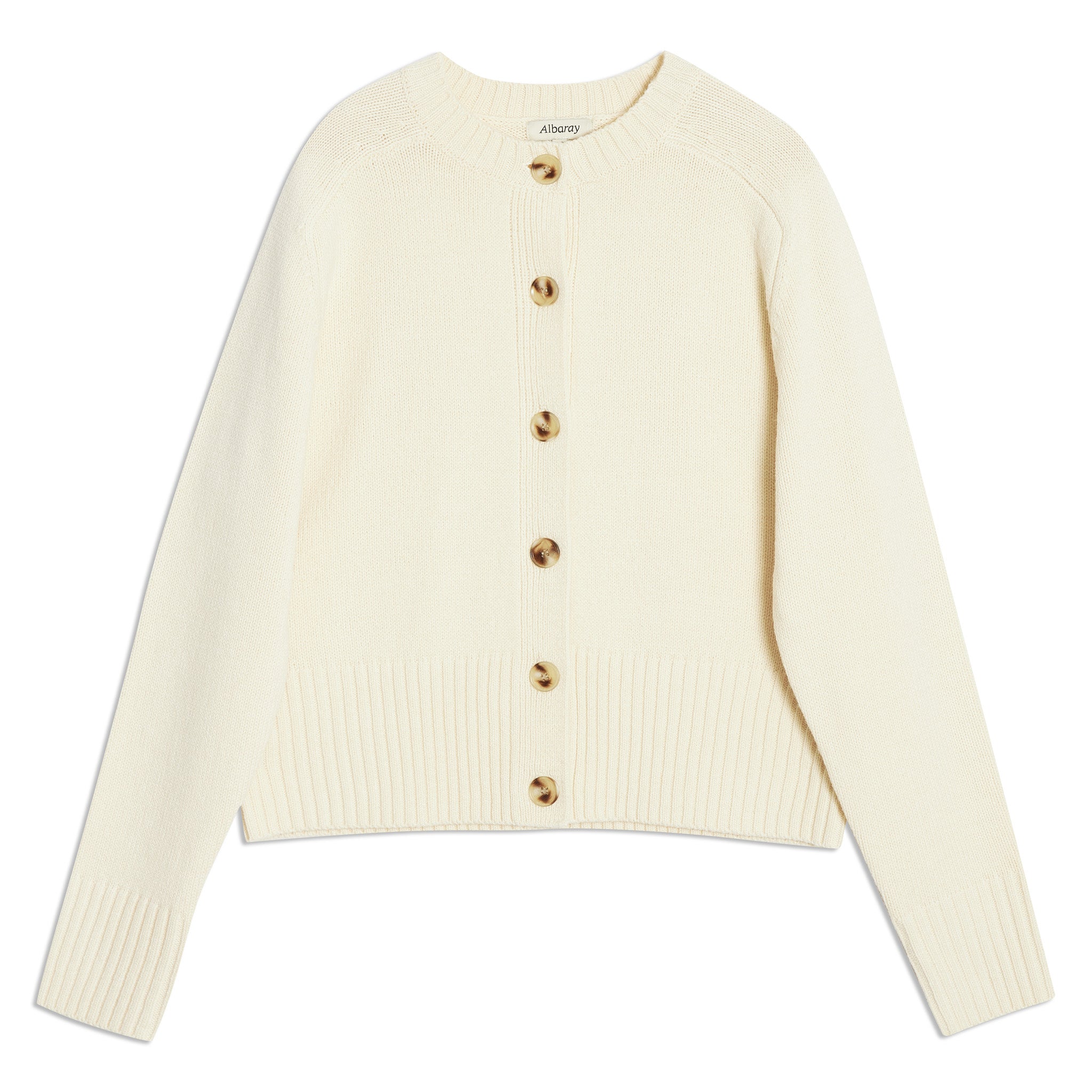 Cream Crew Cardigan