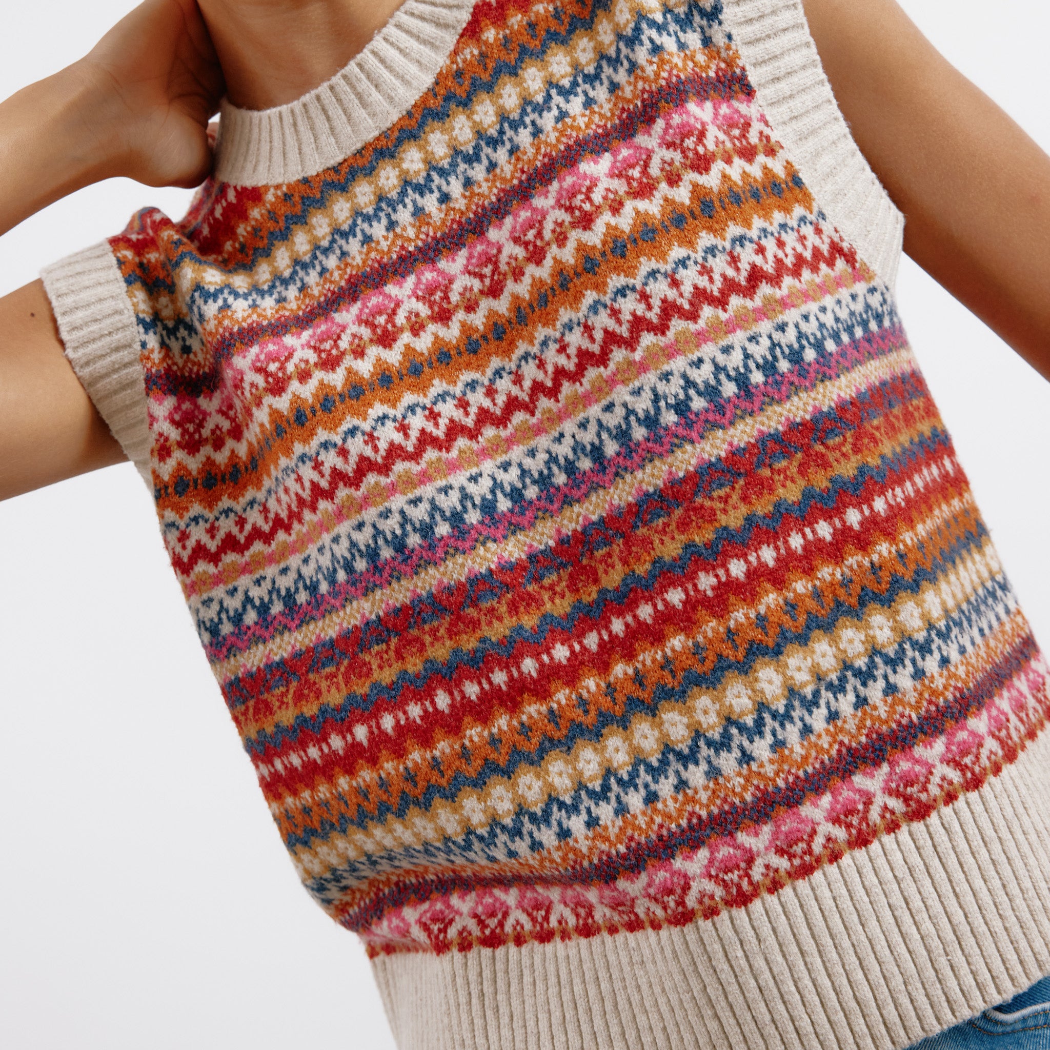 Fair Isle Tank Top