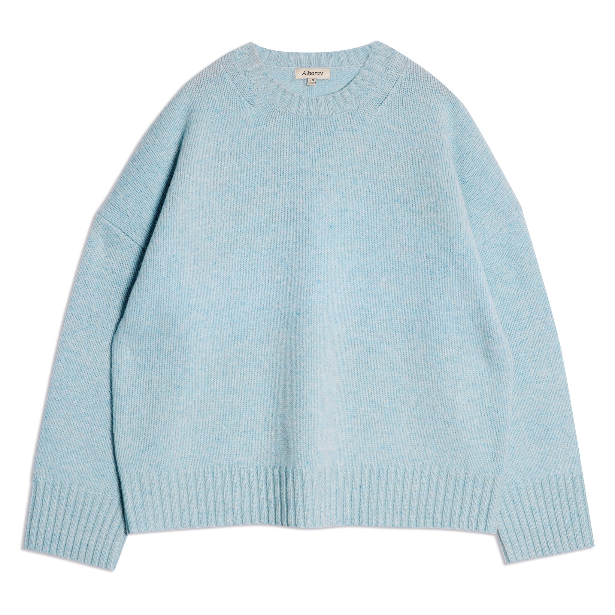 Blue Merino Wool Jumper