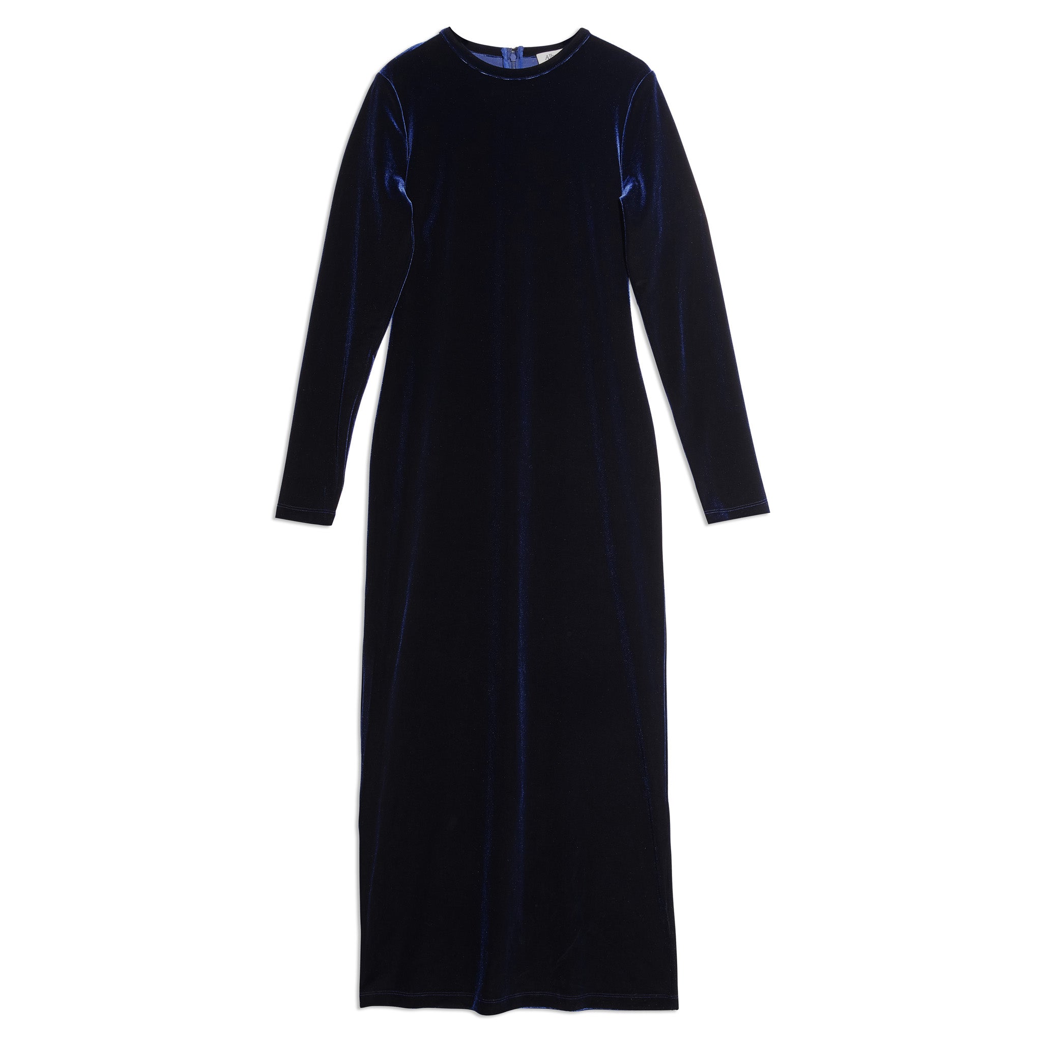 Midnight Velvet Column Maxi Dress