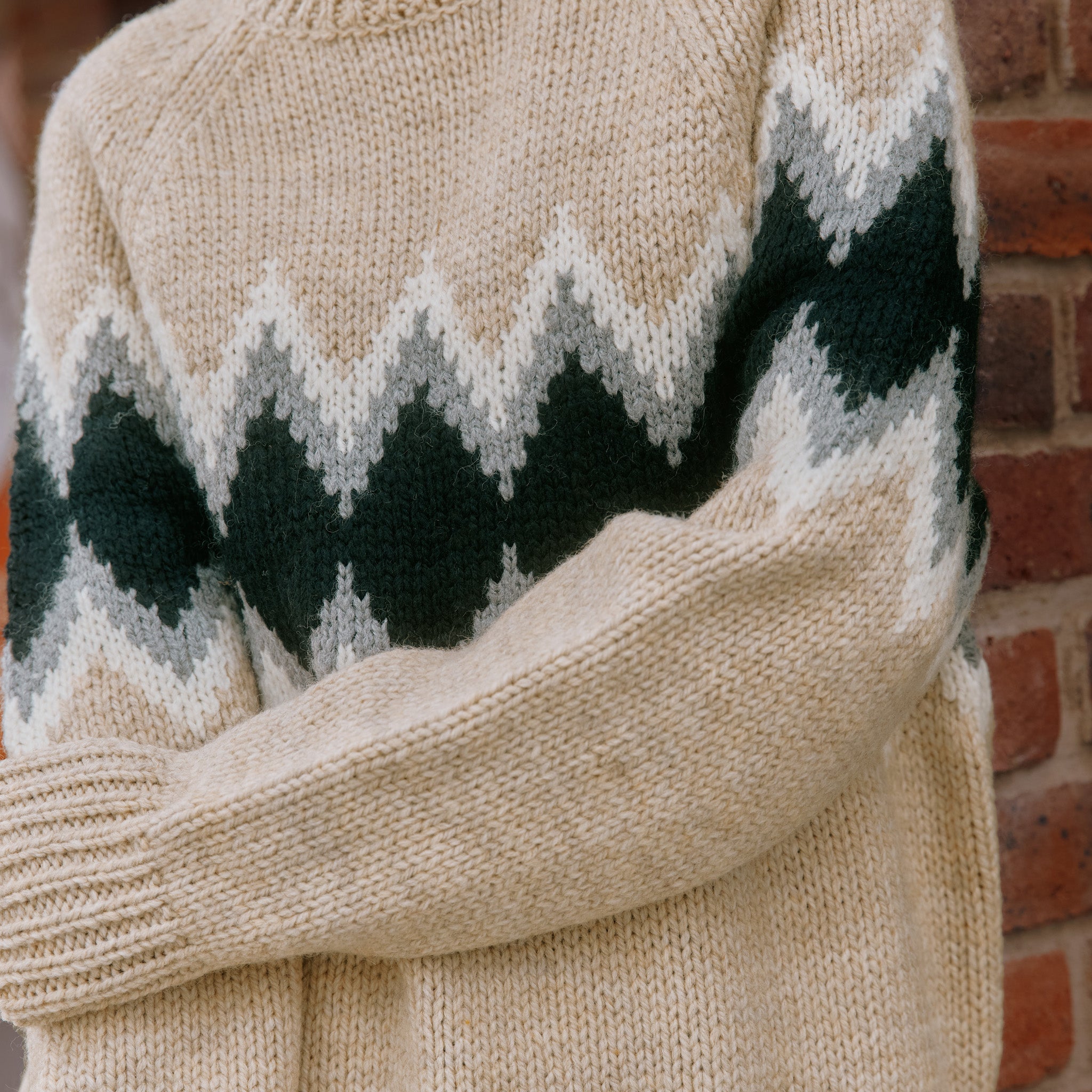 Argyle Wool Jumper