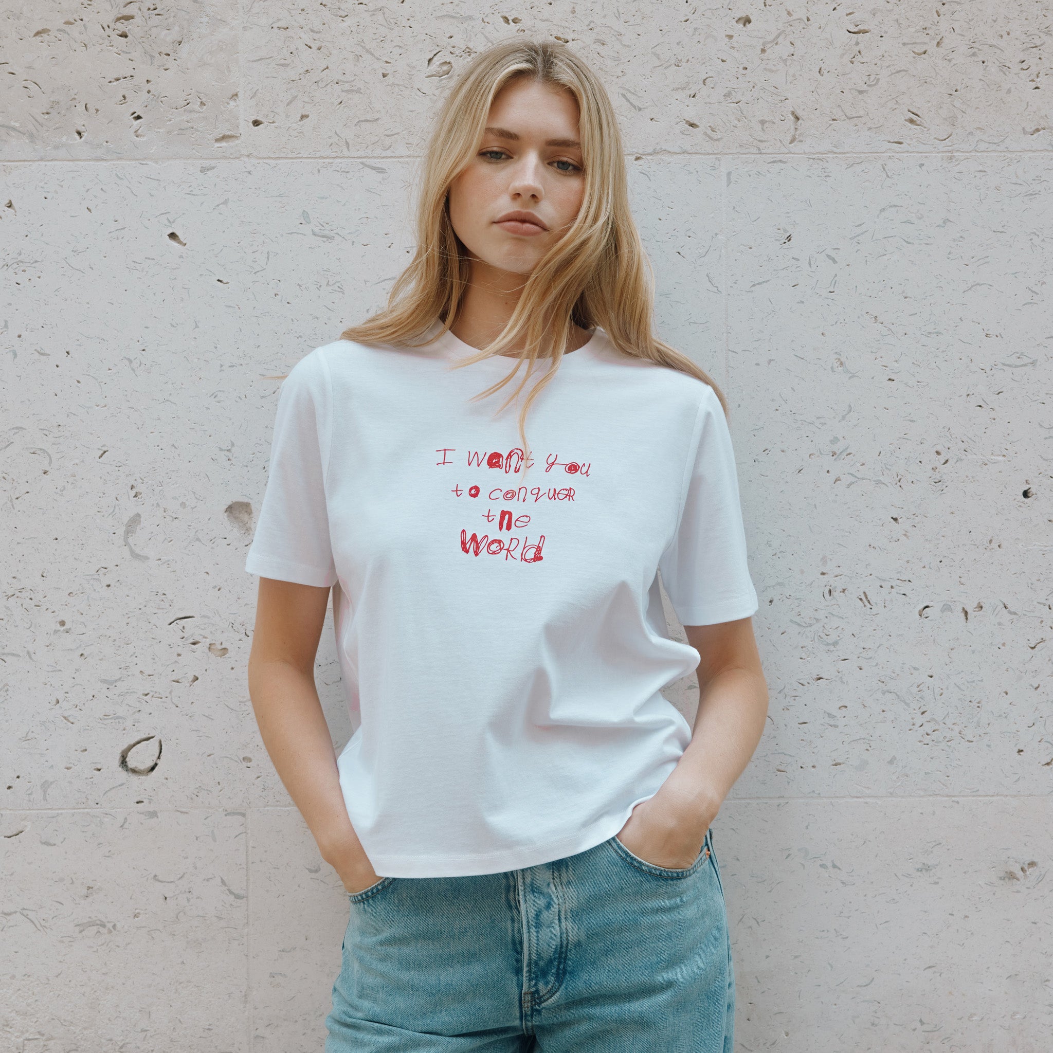 Notes by Piper White Graphic T Shirt