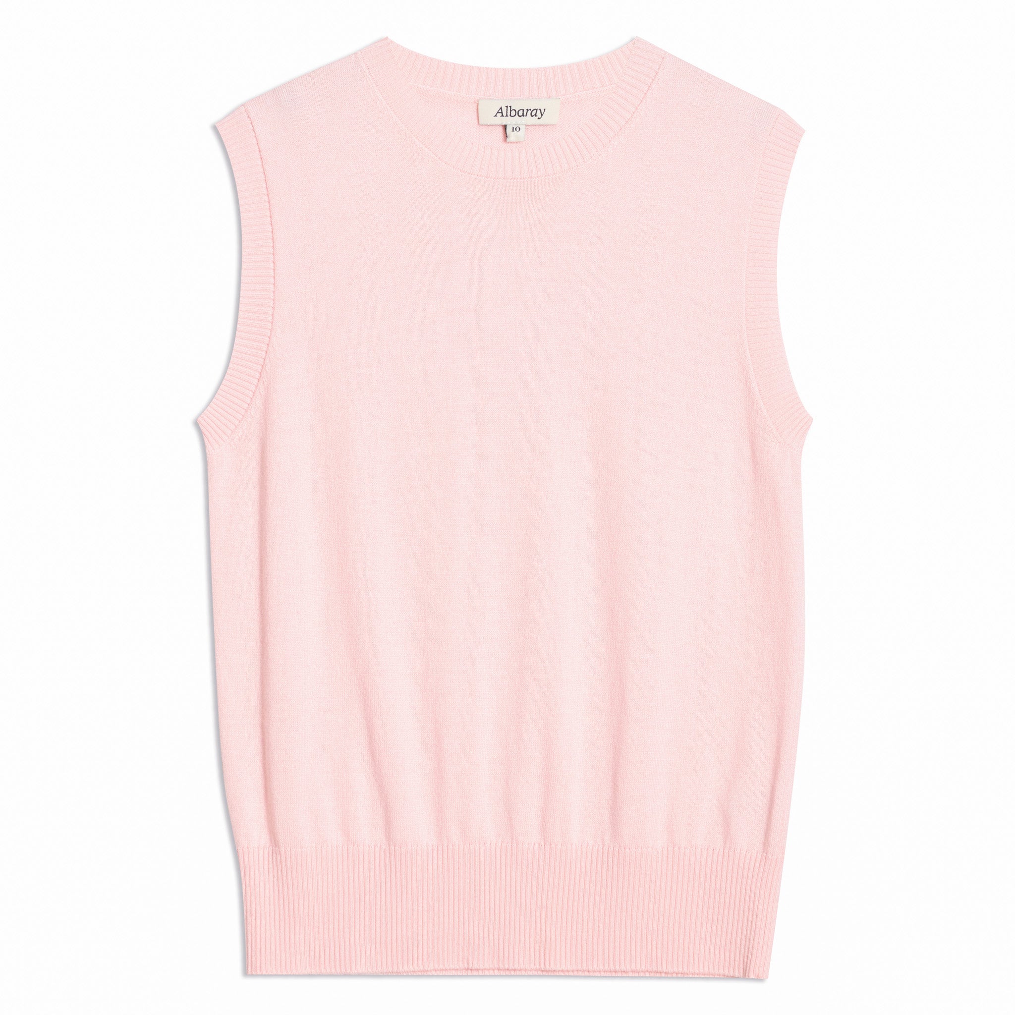 Pink Cashmere Blend Tank