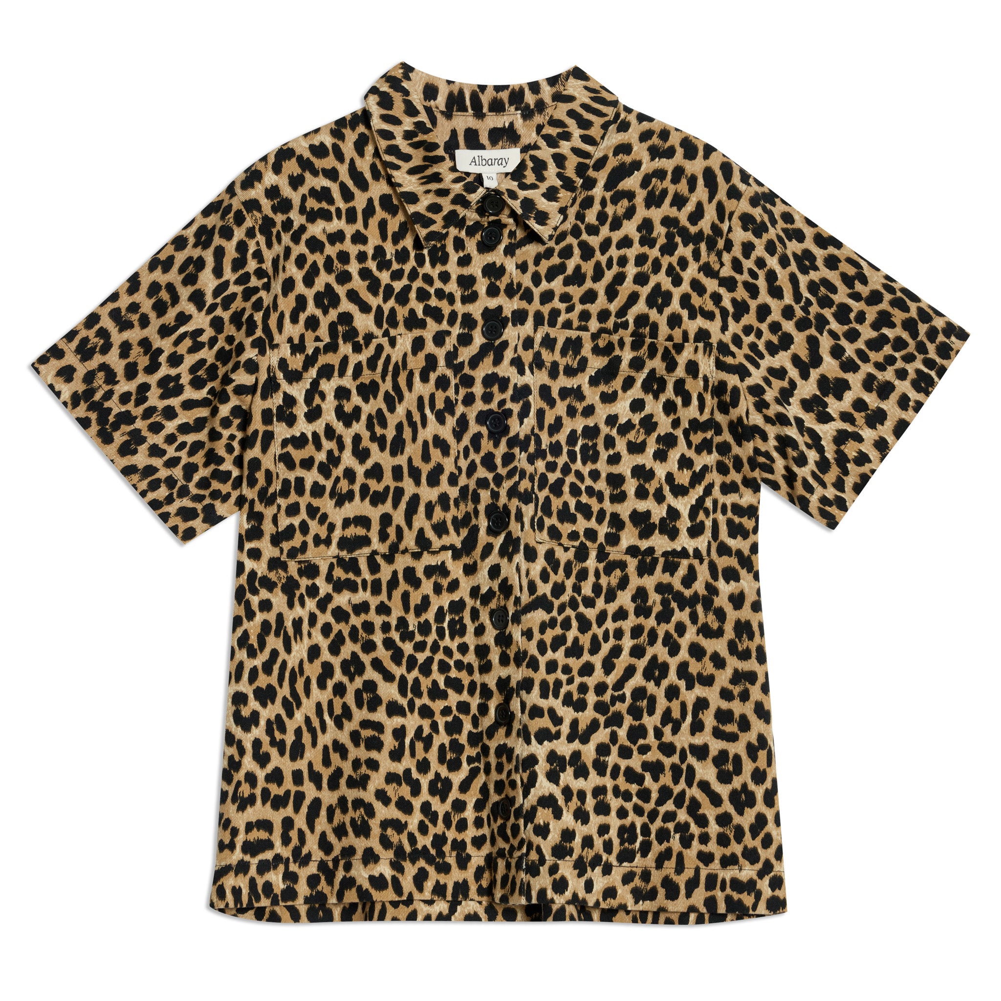 Animal Twill Short Sleeve Shirt