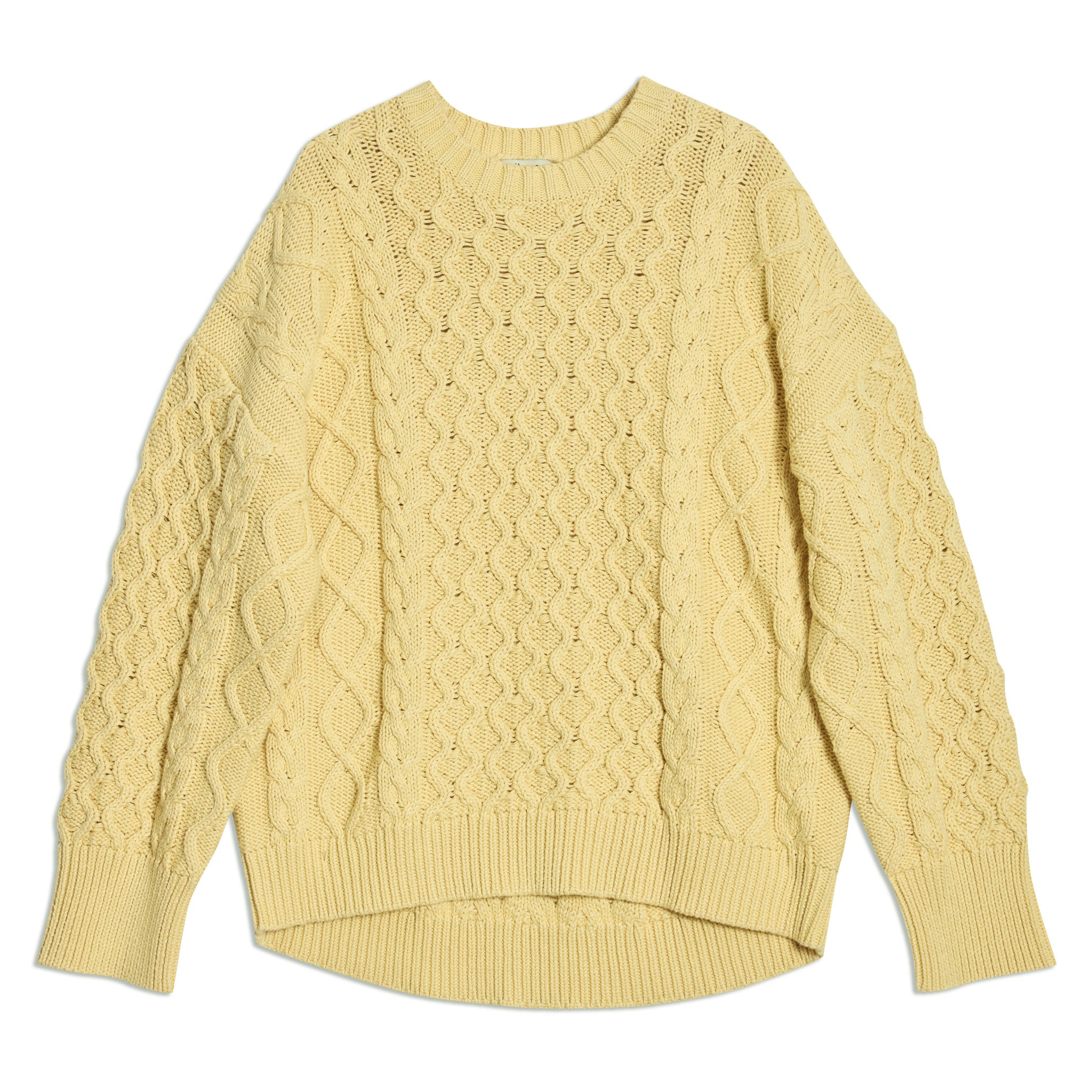 Butter Yellow Cable Jumper