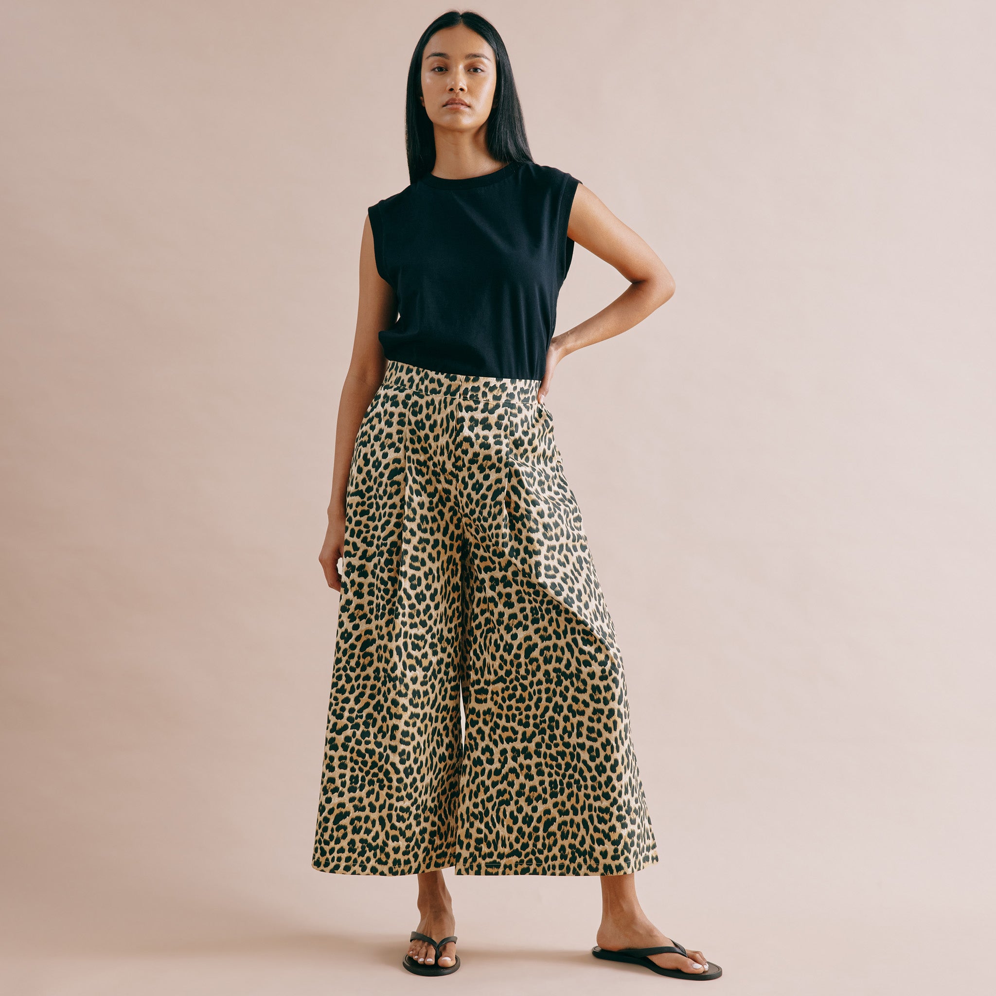 Animal Cotton Culottes