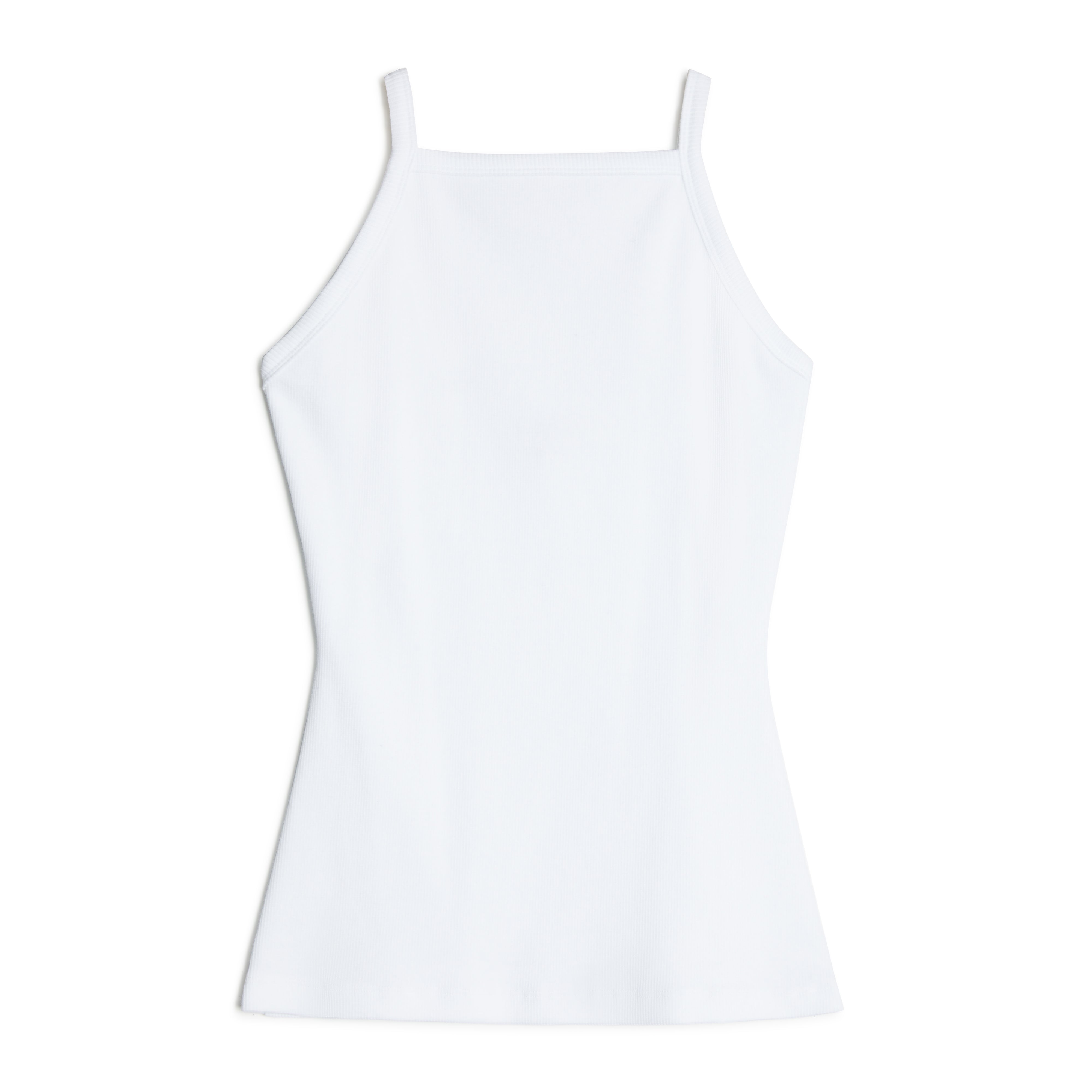 White Square Neck Cami