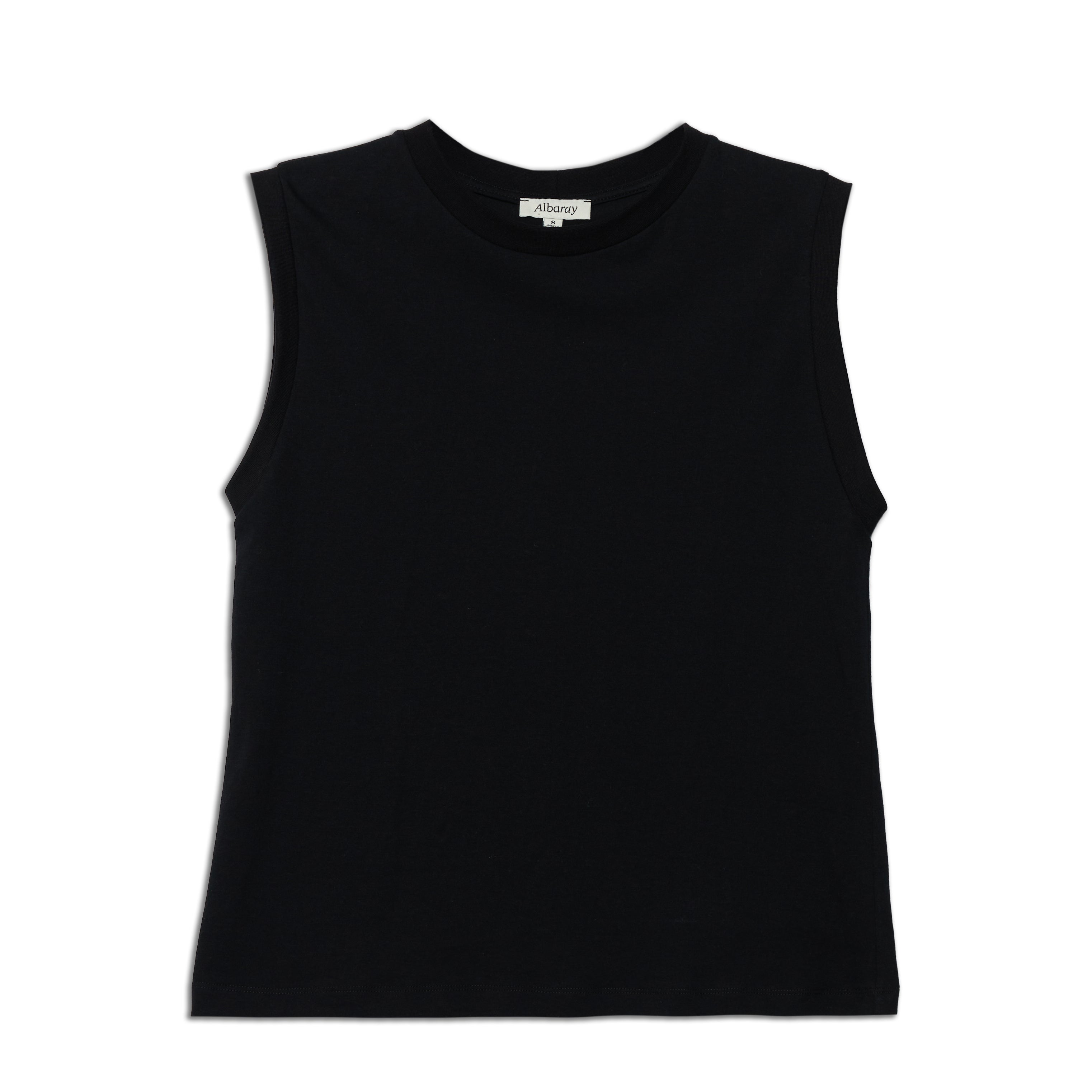 Long black 2024 tank top